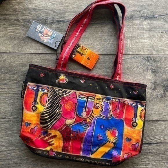 Laurel Burch Handbags - NWT Laurel Burch bag “Follow the voice in your hearts" tote bag